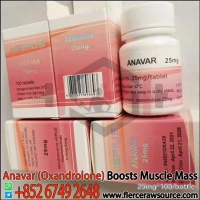 HEPIUS Anavar (oksandroloni) 25 mg CAS:53-39-4