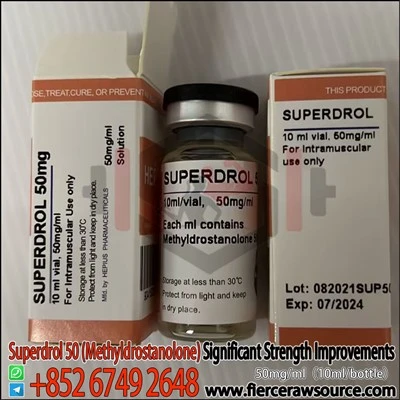 HEPIUS Superdrol 50 (metyylidrostanoloni) 50 mg CAS:3381-88-2